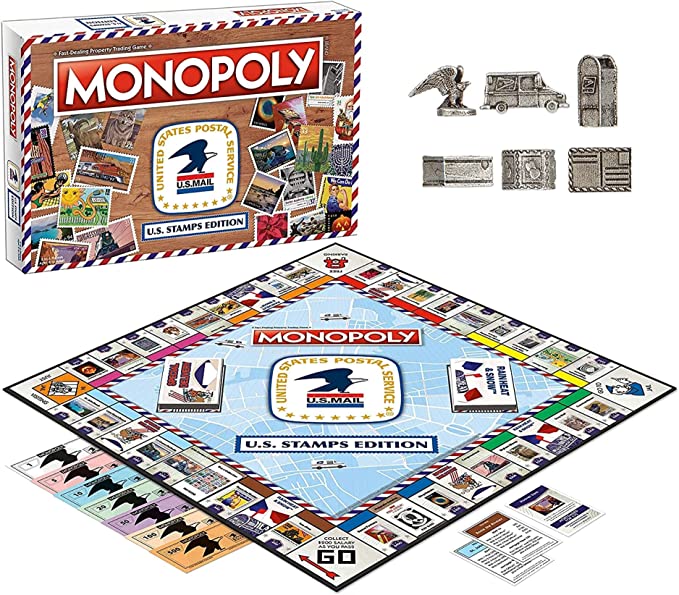 Monopoly - US Stamps - Classic - Game On