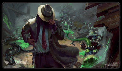 Mysterious Stranger Stitched Playmat - Game On