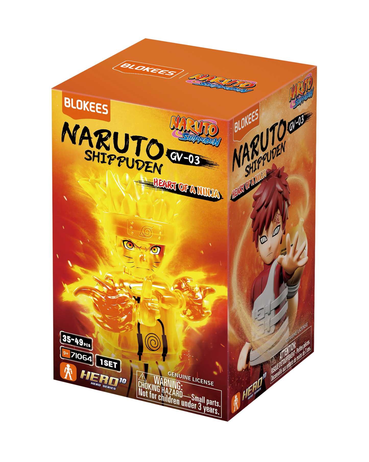 Naruto Figure - GV03 Heart of the Ninja - Game On