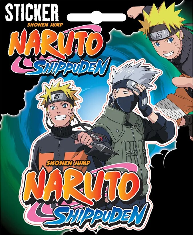 Naruto and Kakashi Sticker - Game On