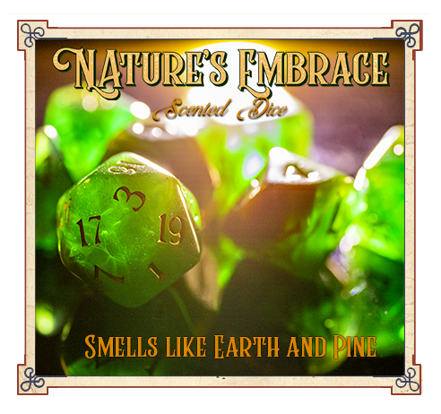 Nature's Embrace Scented Dice - Game On