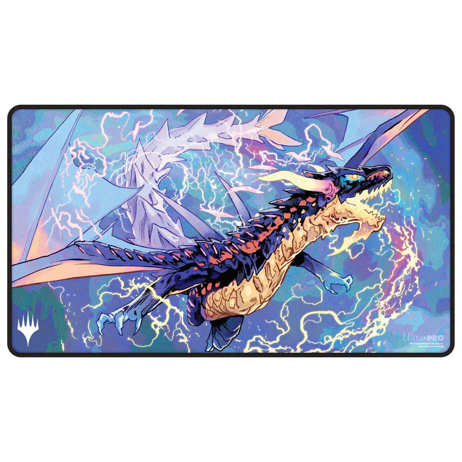Neriv, Heart of the Storm Stitched Playmat - Game On