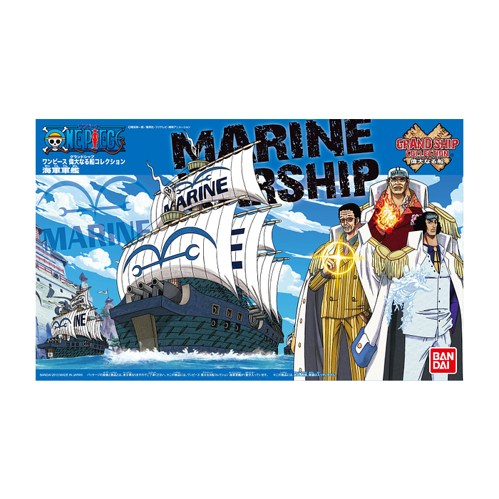 One Piece Grand Ship Collection Model Kit #007 Marine Ship - Game On