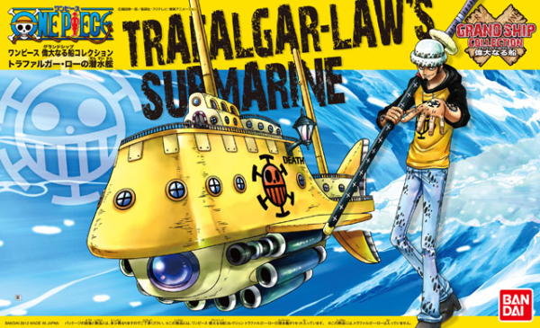 One Piece Grand Ship Collection Model Kit #002 Trafalgar Law"s Submarine - Game On