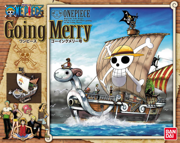 One Piece Grand Ship Collection Model Kit Going Merry Model Ship - Game On