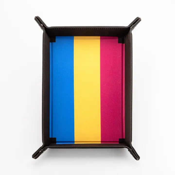 PRIDE Flag Dice Trays - Pansexual - Game On