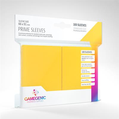 PRIME Sleeves: Yellow - Game On