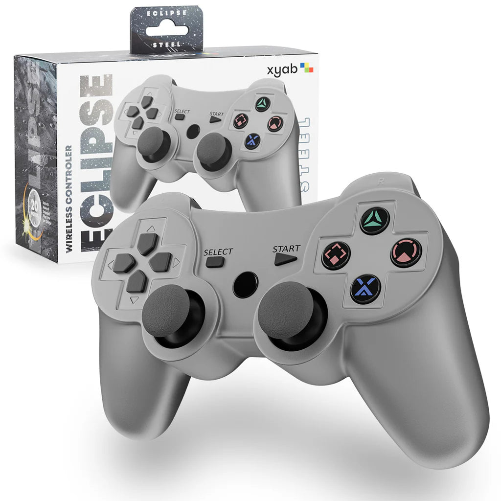 PS3 Wireless Controller - Steel Silver - Game On