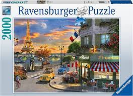 Paris Sunset 2000 pc Puzzle - Game On
