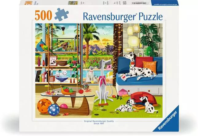 Pets of Palm Springs 500 Pc Puzzle (USJ) - Game On