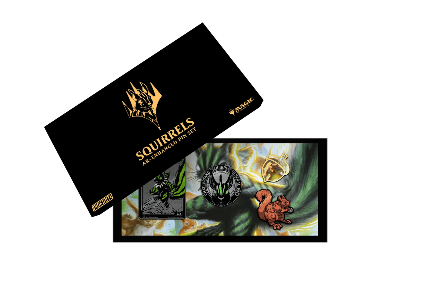 Pinfinity Squirrel Collection - Game On