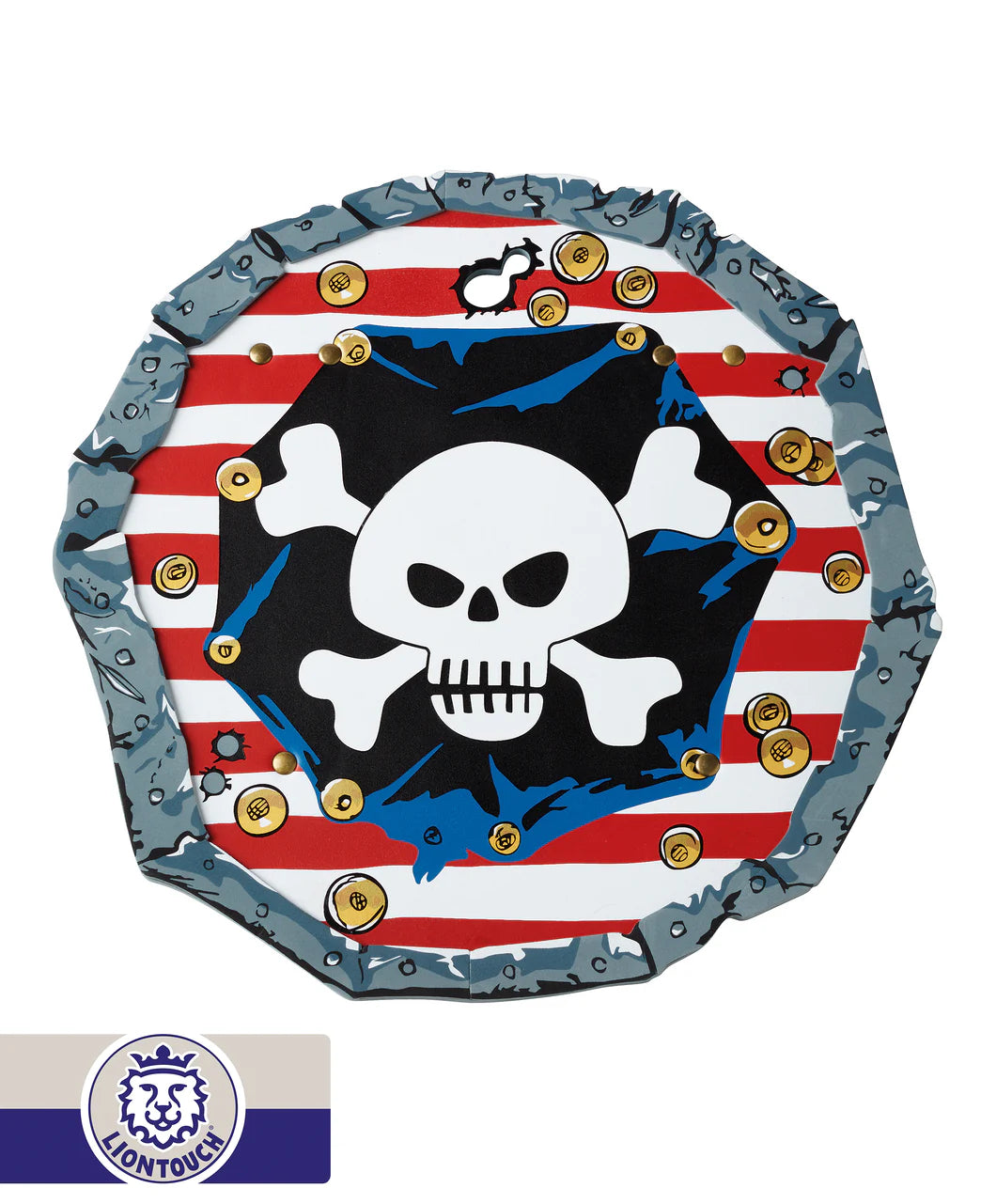 Pirate Shield Red Stripe - Game On