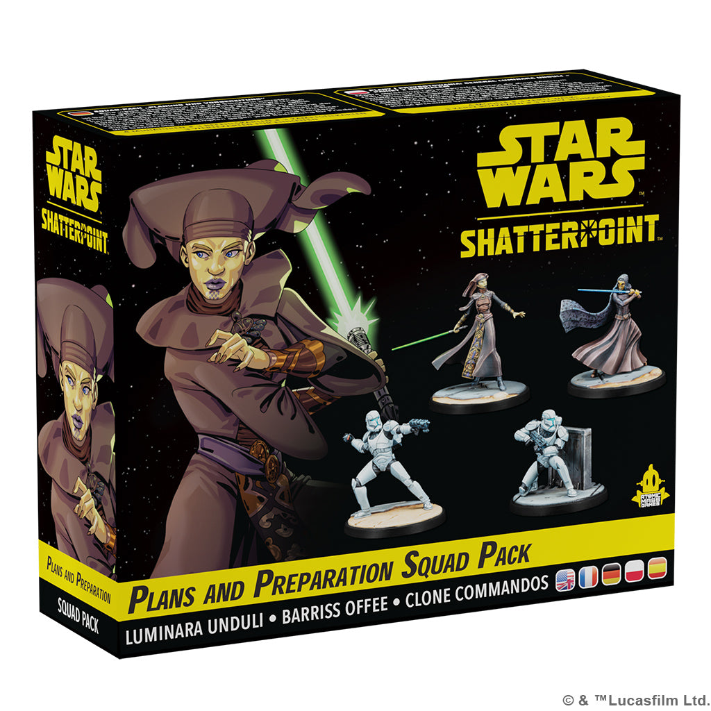 Shatterpoint - Plans and Preparation Squad Pack - Game On