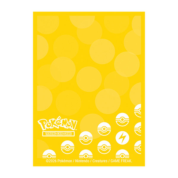 Pokemon Energy Deck Protectors - Lightning Type - Game On