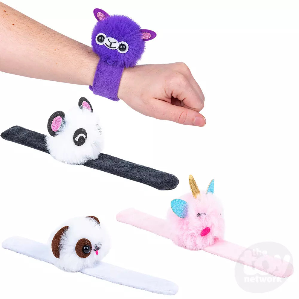 Pom Pom Animal Slap Bracelet 9. - Game On