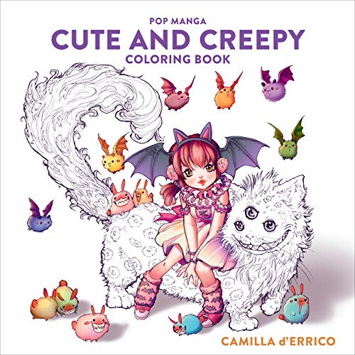 Pop Manga Cute and Creepy Coloring Book - Game On
