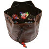 Pouch of the Endless Hoard Dice Bag - Brown Black - Game On