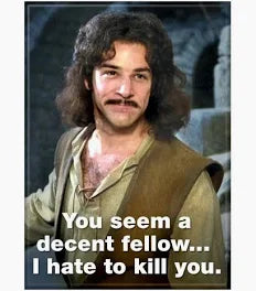 Princess Bride Decent Fellow Magnet - Game On