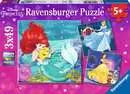 Princesses Adventure 3 x 49 pc Puzzle - Game On