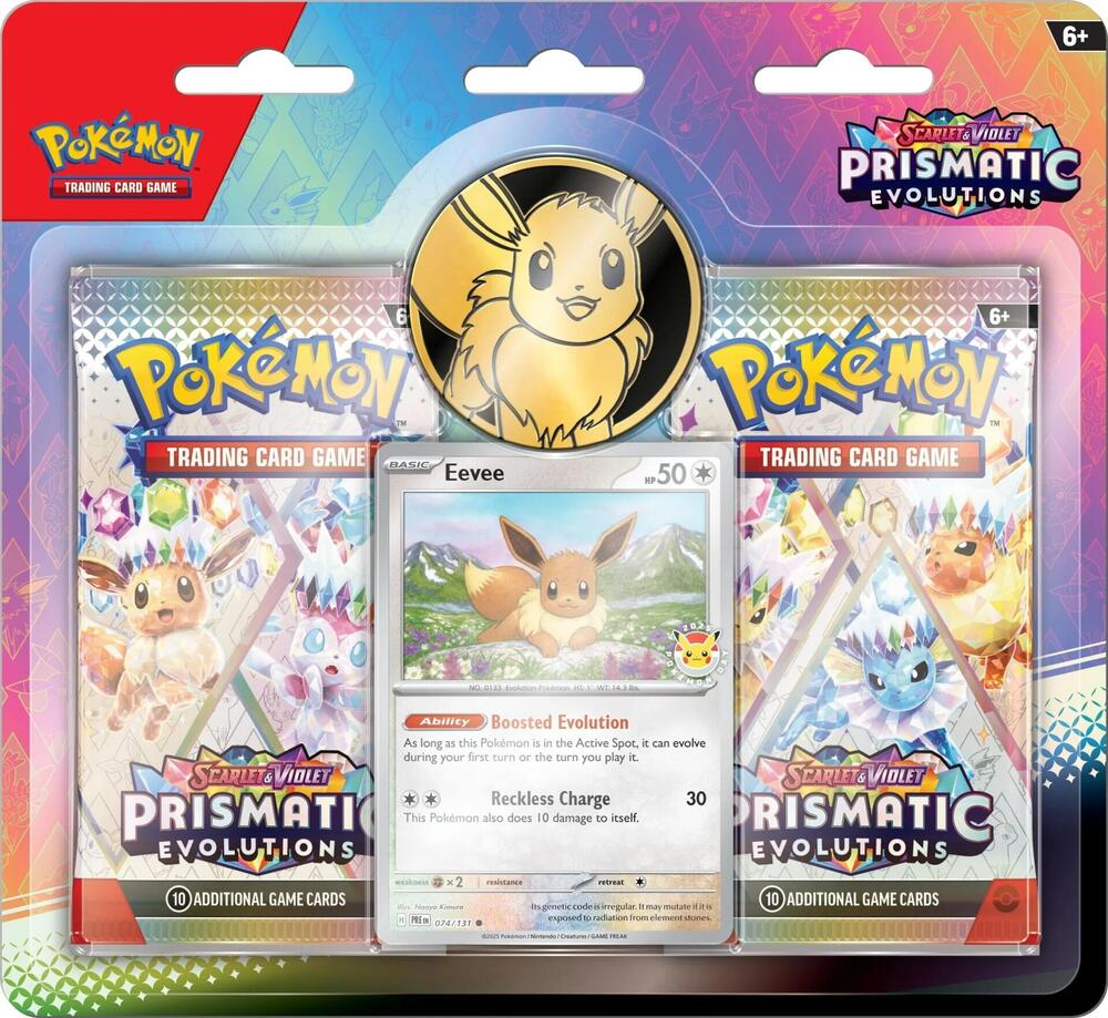 Prismatic Evolutions 2 Pack Blister - Game On