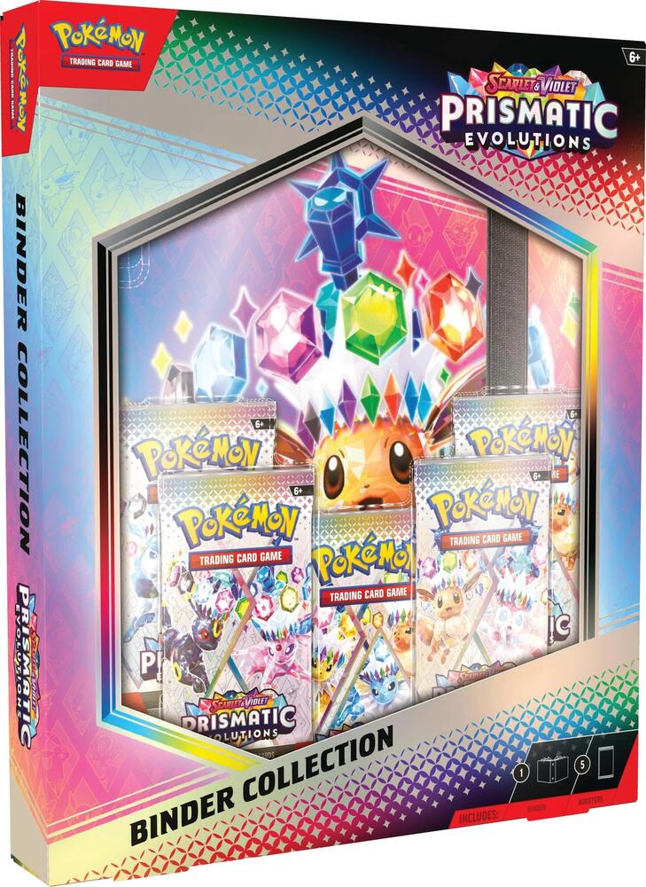 Prismatic Evolutions Binder Collection – Game On