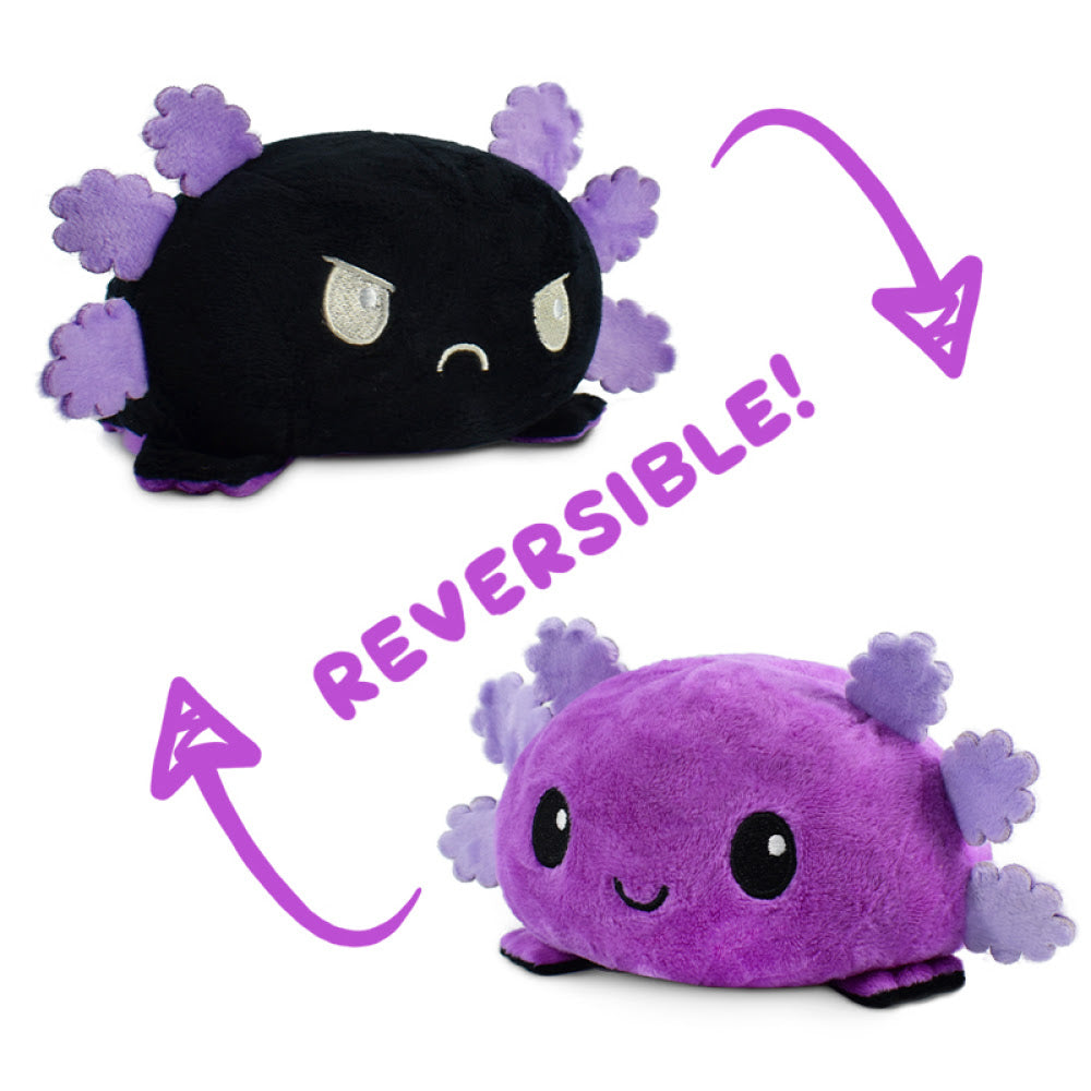Purple Axolotl - Reversible Plushie - Game On