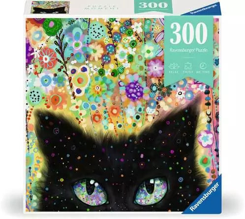 Puzzle Moments: Kaleidoscope Kitty 300 Pc Puzzle - Game On