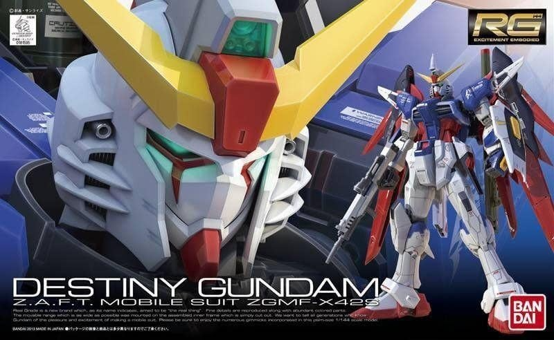 RG 1/144 Gundam SEED #011 Destiny Gundam - Game On