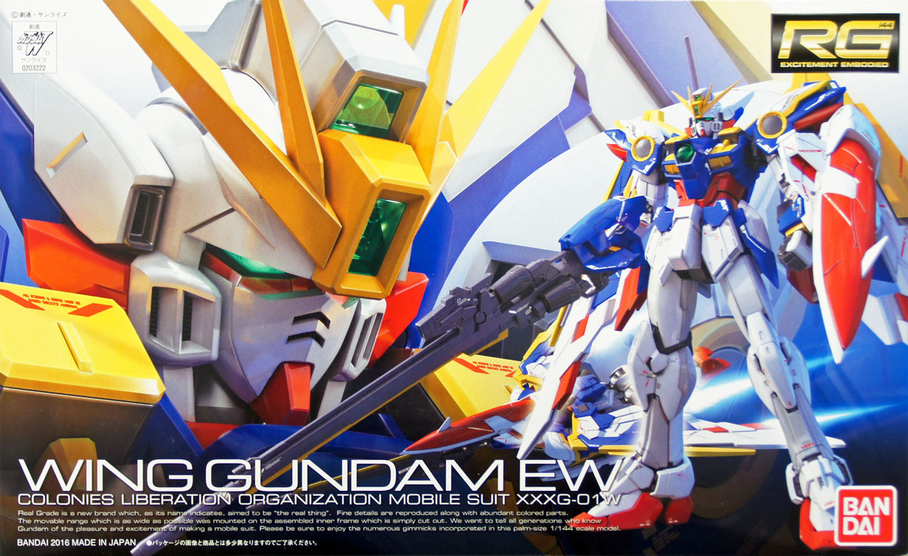 RG 1/144 XXXG-01W Wing Gundam EW - Game On