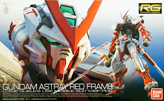 RG #19 1/144 MBF-P02 Gundam Astray Red Frame 'Gundam SEED Astray' - Game On
