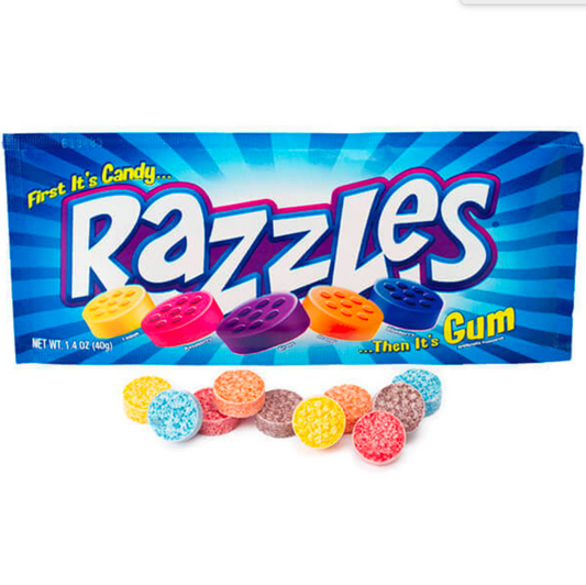 Razzles® Candy Gum - Game On