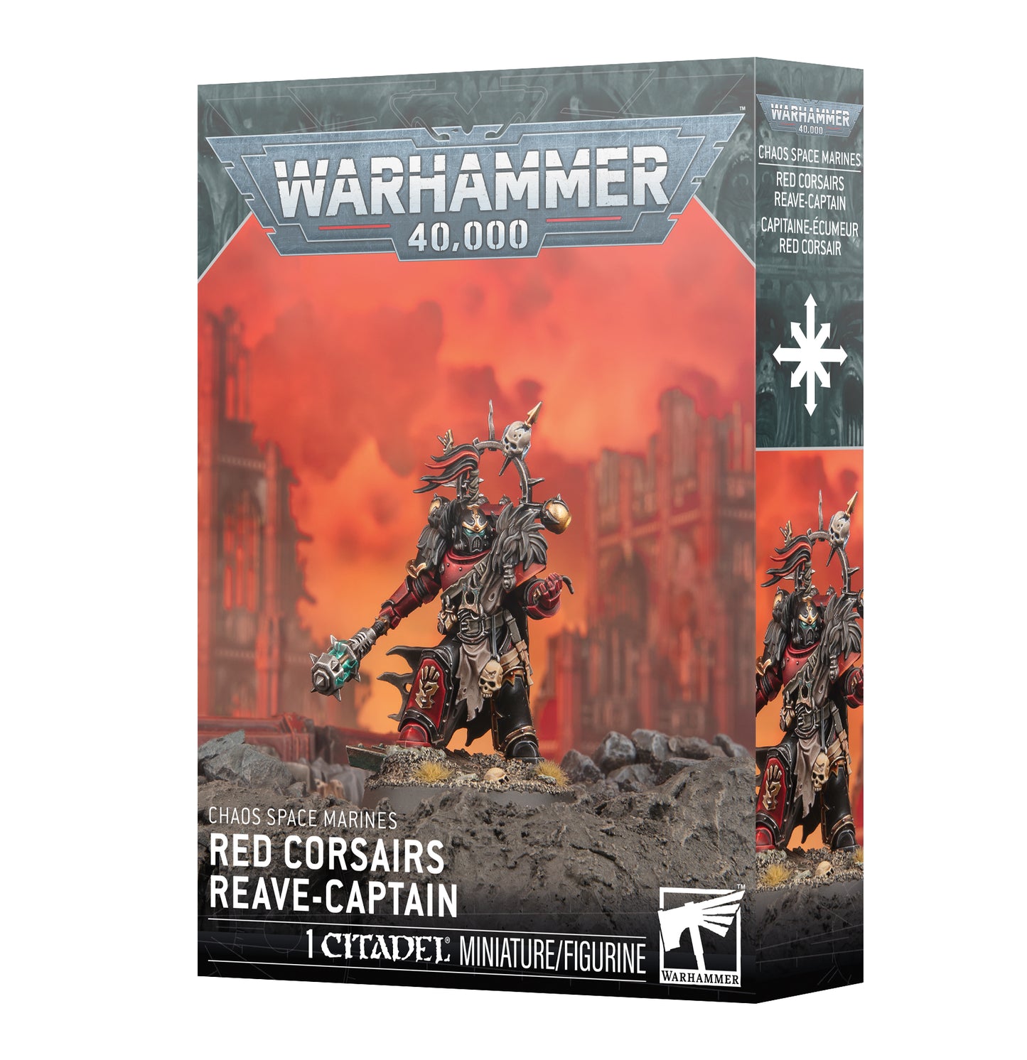 Red Corsair Reave-Captain - Chaos Space Marines - Game On