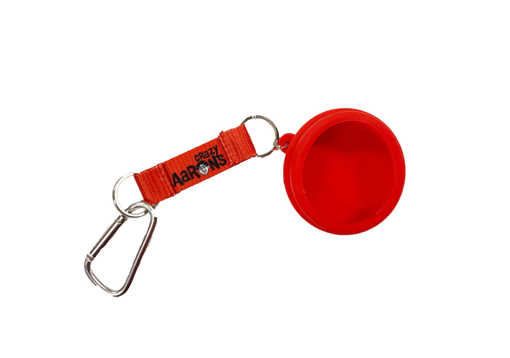 Mini Tin Bag Clip - Red - Game On