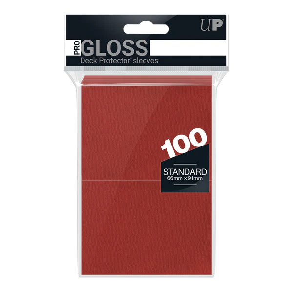 Red Sleeves Pro-Gloss 100ct - Game On