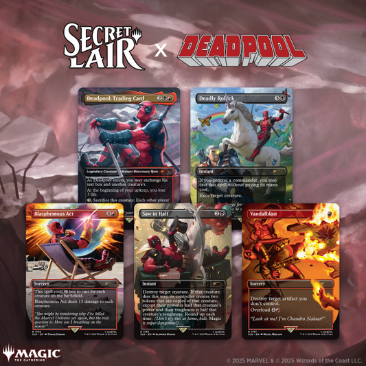 Secret Lair Drop: Secret Lair x Marvel's Deadpool: April Pool's Day! - Standard Edition - Secret Lair Drop Series - Game On