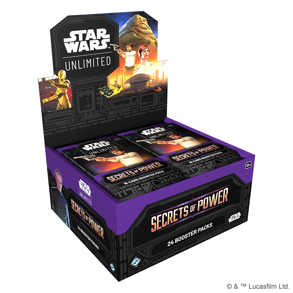 Secrets of Power Booster Display - Game On