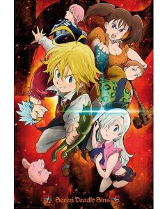 Seven Deadly Sins - Characters Poster - Game On