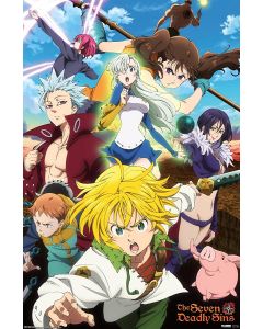 Seven Deadly Sins - Key Art 2 - Poster - Game On