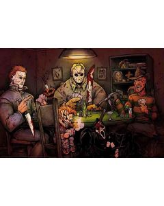 Slashers Playing - Cards Poster - Game On