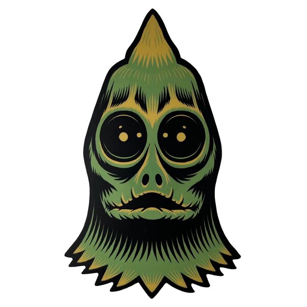 Sleestak Head sticker - Game On