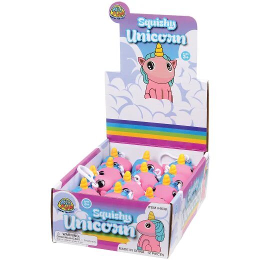 Squishy Unicorn Glitter Eyes - Game On