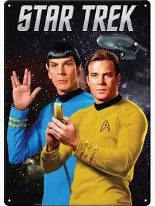 Star Trek Metal Sign - Game On