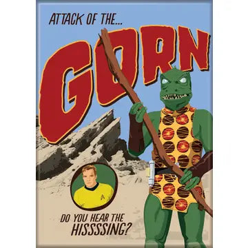 Star Trek S1 Gorn Magnet - Game On
