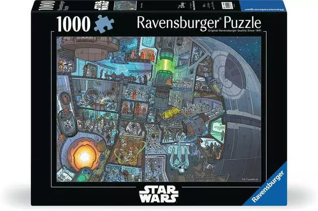 Star Wars: Where's Wookie 1000 Pc Puzzle - Game On