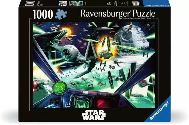 Star Wars: X-Wing Cockpit 1000 Pc Puzzle - Game On