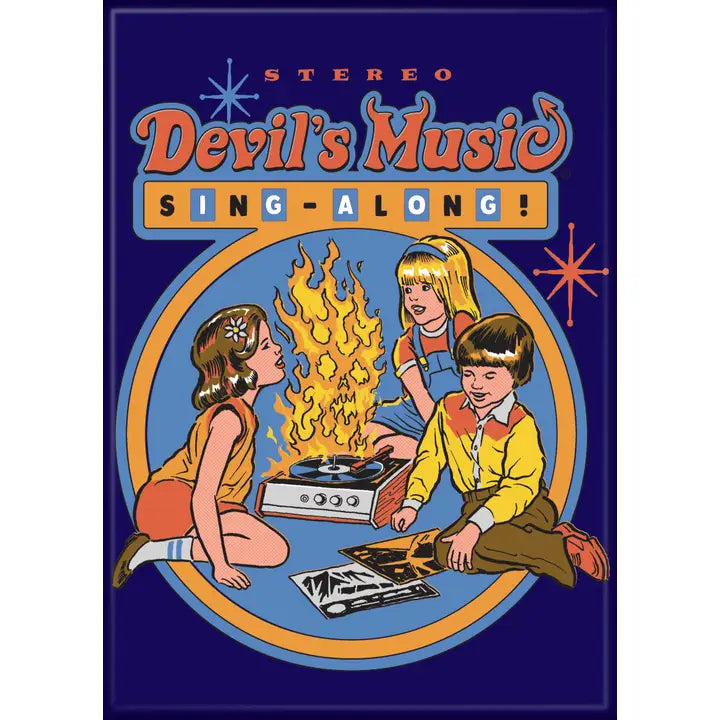 Steven Rhodes Devils Music Magnet - Game On