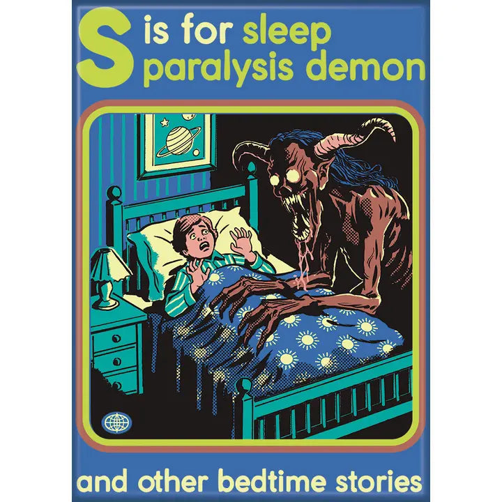 Steven Rhodes Sleep Paralysis Demon Magnet - Game On