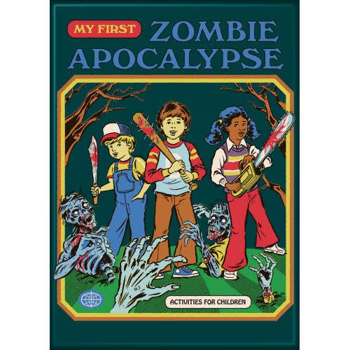 Steven Rhodes Zombie Apocalypse Magnet - Game On