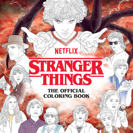 Stranger Things - The Official Coloring Book - Game On