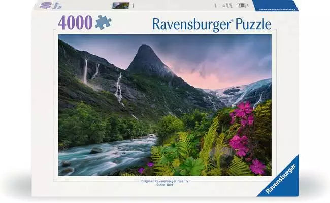 Stunning Mountain Vibes 4000 Pc Puzzle - Game On